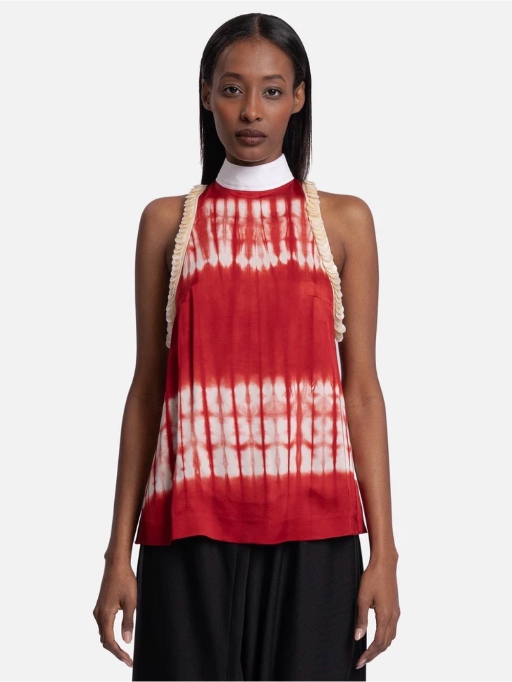 Wales Bonner-tie-dye race back top